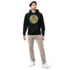 unisex-essential-eco-hoodie-black-front-67b64f6564b03.jpg Universal Bloom - Organic Cotton Hoodie, dark colors