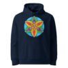 unisex-essential-eco-hoodie-french-navy-front-67b64f6564efd.jpg Universal Bloom - Organic Cotton Hoodie, dark colors