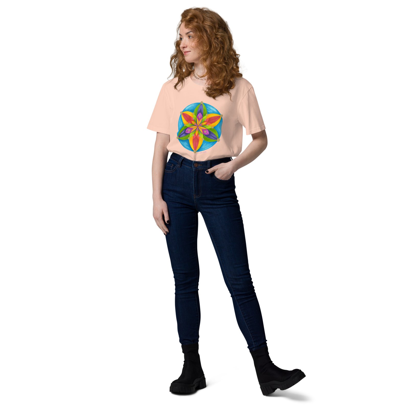 Universal Bloom -  Organic Cotton t-shirt, light colors