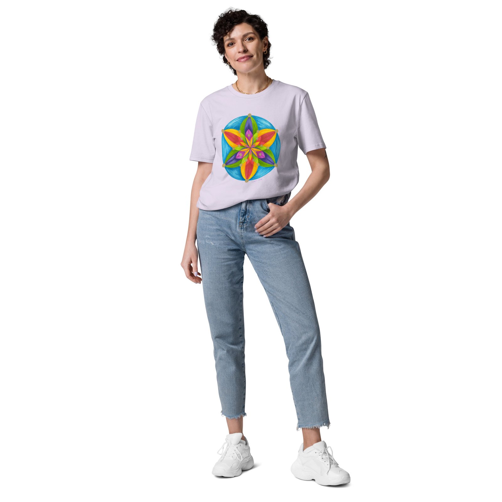 Universal Bloom -  Organic Cotton t-shirt, light colors