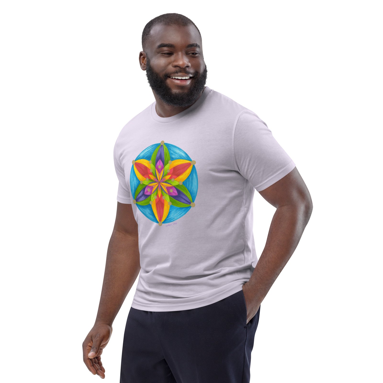 Universal Bloom -  Organic Cotton t-shirt, light colors