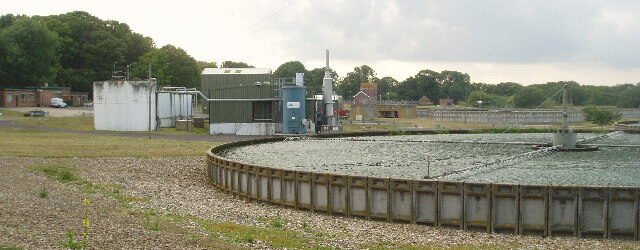 Waste Water Treatment plant at Scaynes Hill