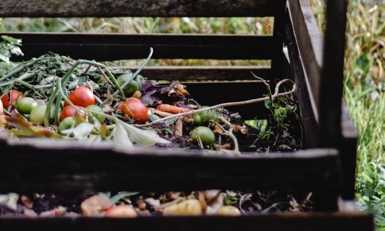 vegetables on the soil
