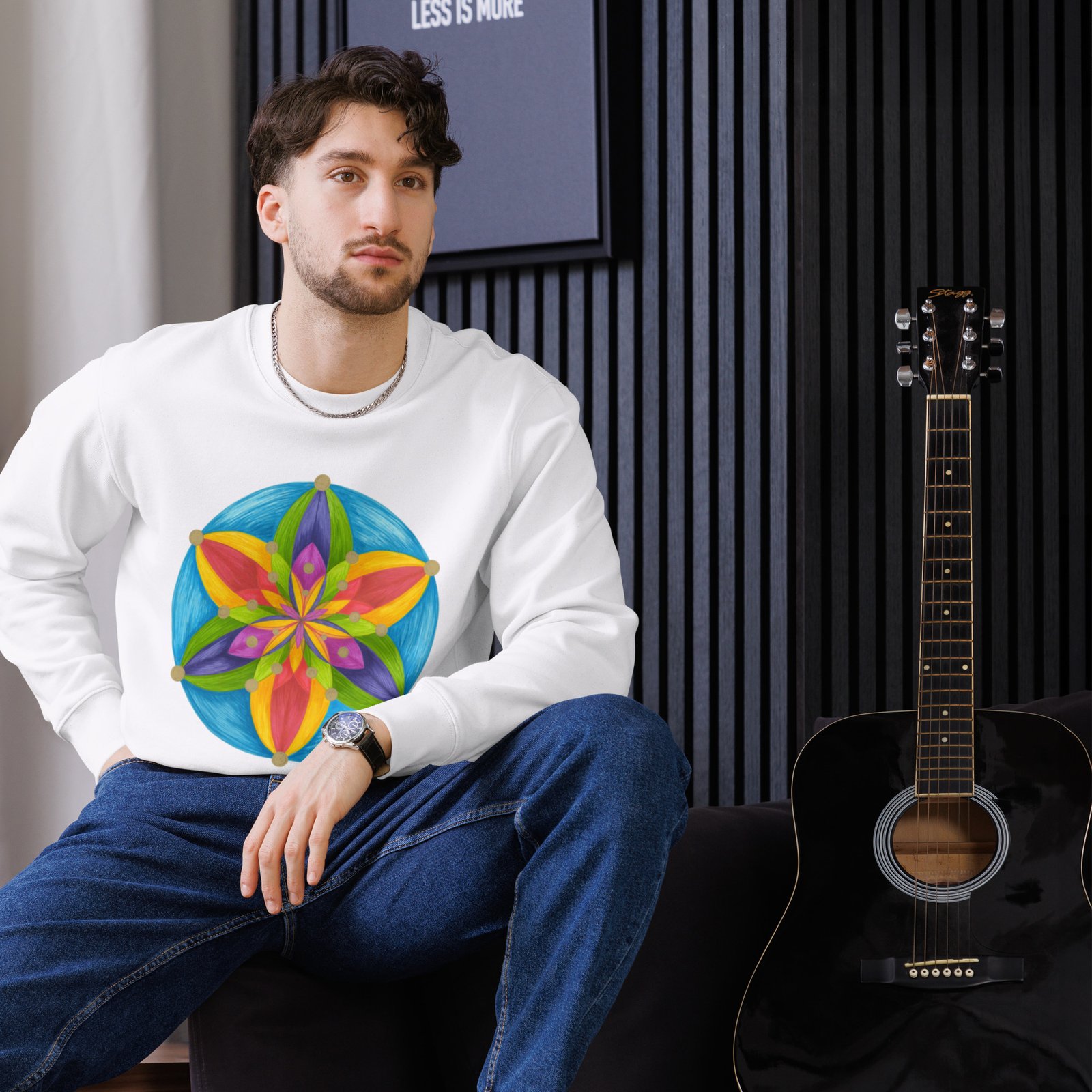 Universal Bloom - Organic Cotton Sweatshirt