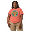 Universal Bloom - Women’s organic ribbed neck t-shirt